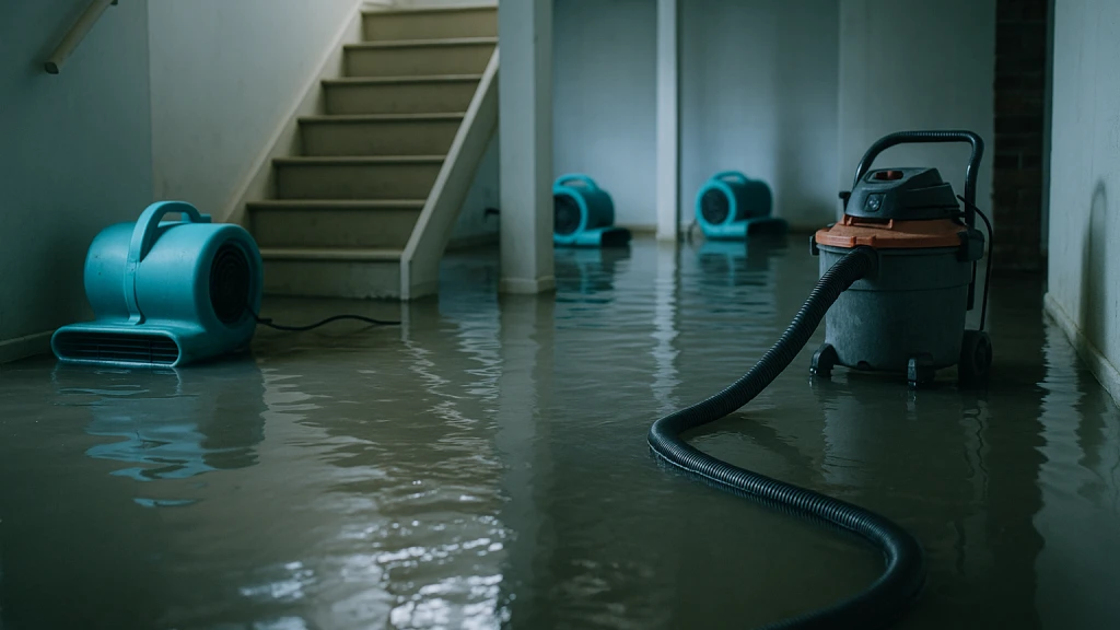 Illustration for the guide: What to Do After a Flooded Basement in Toledo